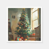 Serviette En Papier noël (Devant)