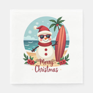 Serviette En Papier noël