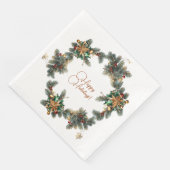 Serviette En Papier Noël (Coin)