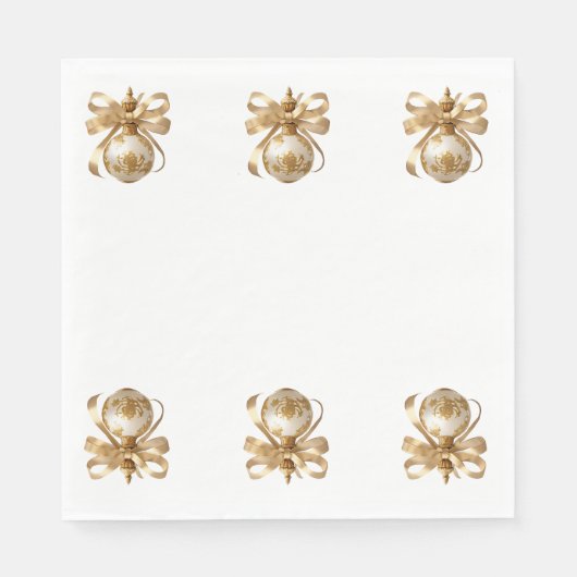 Serviette En Papier Noël (Devant)