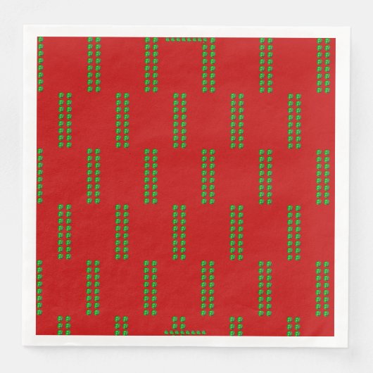 Serviette En Papier Noël (Devant)