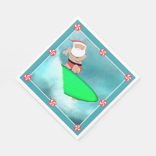 Serviette En Papier Noël (Coin)