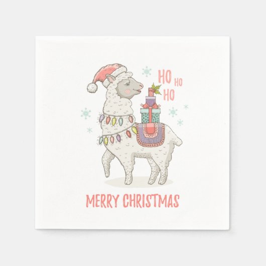 Serviette En Papier Noël (Devant)