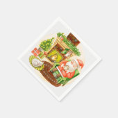 Serviette En Papier Noël (Coin)