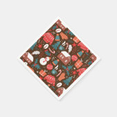 Serviette En Papier Noël (Coin)