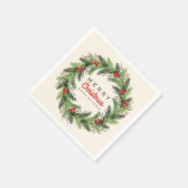 Serviette En Papier Noël (Coin)