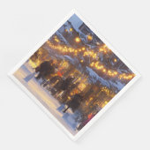 Serviette En Papier Noël à l'ancienne (Coin)