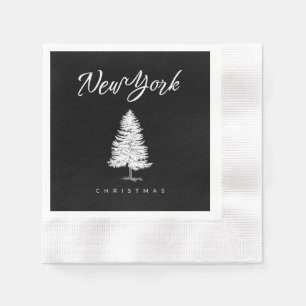 Serviette En Papier Noël à New York