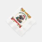 Serviette En Papier Noël Carlin (Coin)