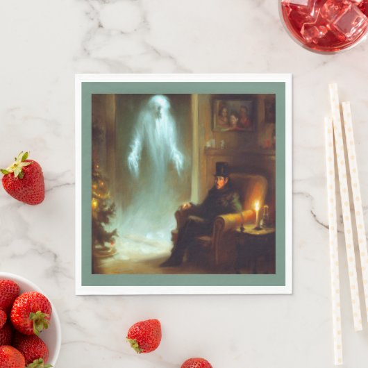 Serviette En Papier Noël Carol Fantôme de Noël Passé (En situation)