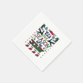 Serviette En Papier Noël C'Est La Saison (Coin)