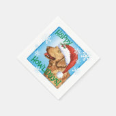 Serviette En Papier Noël Chessie (Coin)