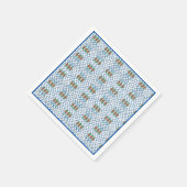 Serviette En Papier Noël Chinoiserie Bamboo Topiaries Topiary (Coin)