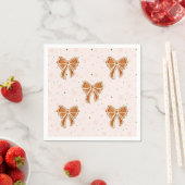 Serviette En Papier Noël Cookies (En situation)