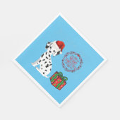 Serviette En Papier Noël Dalmatien & cadeaux serviettes en papier! (Coin)