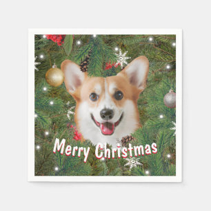 Serviette En Papier Noël de Corgi