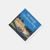 Serviette En Papier Noël de la Lampe Nationale (Coin)