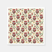 Serviette En Papier Noël de Nutcracker (Devant)