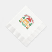 Serviette En Papier Noël de Pickball (Coin)