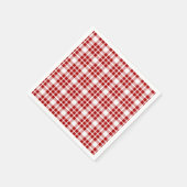 Serviette En Papier Noël Définition Fête Rouge Plat (Coin)