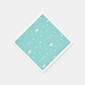 Serviette En Papier Noël des bois (Coin)