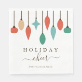 Serviette En Papier Noël des décorations suspendues (Devant)