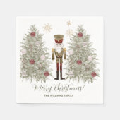 Serviette En Papier Noël des noisettes (Devant)