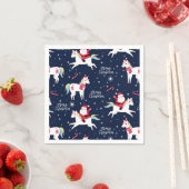 Serviette En Papier Noël drôle (En situation)