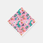 Serviette En Papier Noël drôle (Coin)