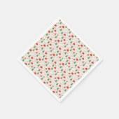 Serviette En Papier Noël du golfeur avec équipement de golf (Coin)