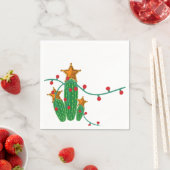 Serviette En Papier Noël du sud-ouest (En situation)