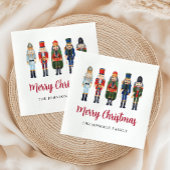 Serviette En Papier Noël Elegant Nutcracker