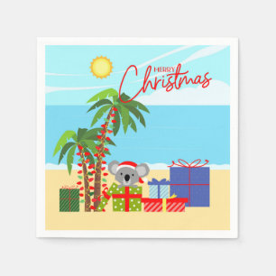 Serviette En Papier Noël en Australie
