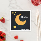 Serviette En Papier Noël en images - Soirée silencieuse (En situation)