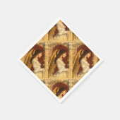Serviette En Papier Noël Fresco Angel (Coin)