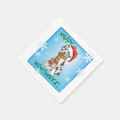 Serviette En Papier Noël Grand Dane (Coin)