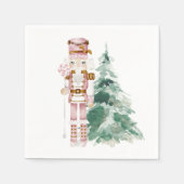 Serviette En Papier Noël hiver merveilleux bonbon Nutcracker (Devant)