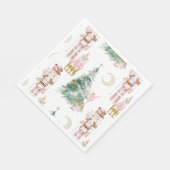 Serviette En Papier Noël hiver merveilleux bonbon Nutcracker (Coin)