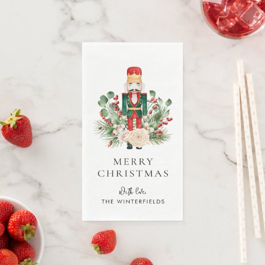 Serviette En Papier Noël Jours fériés Nutcracker Script famille (En situation)