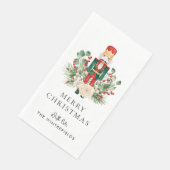 Serviette En Papier Noël Jours fériés Nutcracker Script famille (Coin)