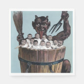 Serviette En Papier Noël Krampus (Devant)