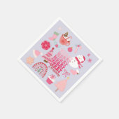 Serviette En Papier Noël moderne (Coin)