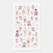 Serviette En Papier Noël Motif Nutcracker (Devant)