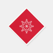 Serviette En Papier Noël Noël Noël Fête rouge (Coin)
