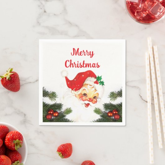 Serviette En Papier Noël Noël Noël Noël Noël Fête (En situation)
