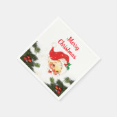 Serviette En Papier Noël Noël Noël Noël Noël Fête (Coin)