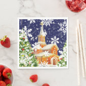 Serviette En Papier Noël orthodoxe (En situation)