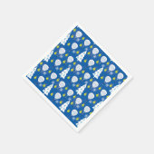 Serviette En Papier 🎾 Noël 🎄 Padel Smashing (Coin)