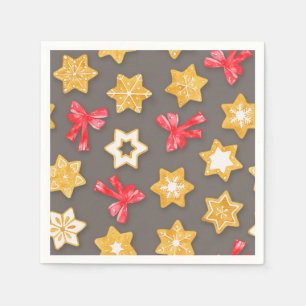 Serviette En Papier Noël Pepparkakor