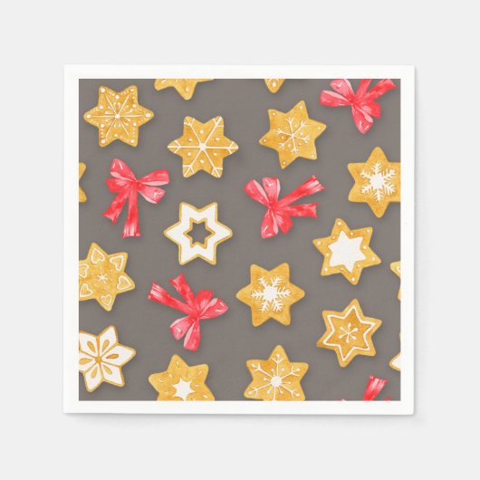 Serviette En Papier Noël Pepparkakor (Devant)